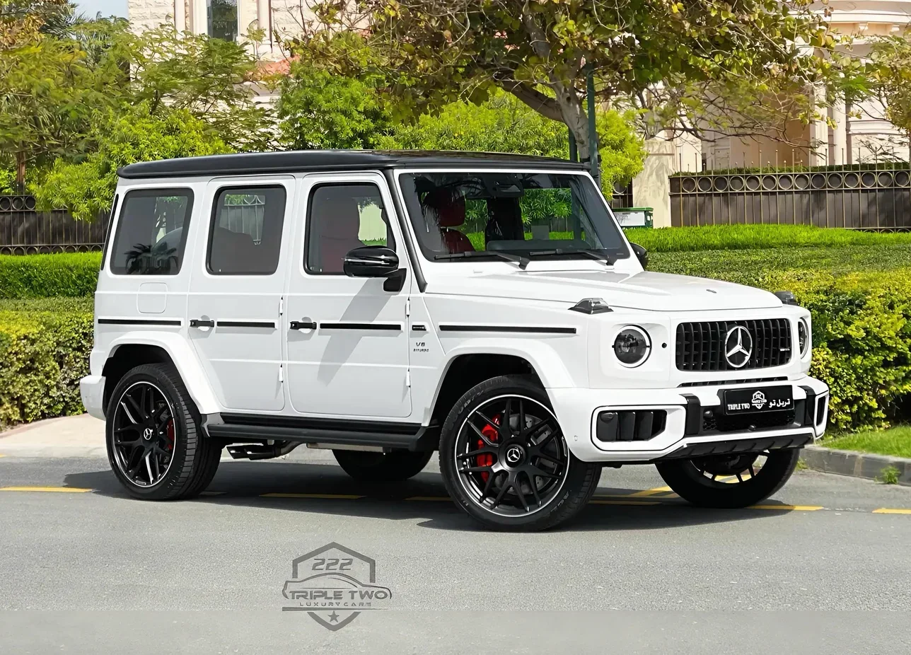 Mercedes-Benz  G-Class  63 AMG  2025  Automatic  0 Km  8 Cylinder  Four Wheel Drive (4WD)  SUV  White  With Warranty