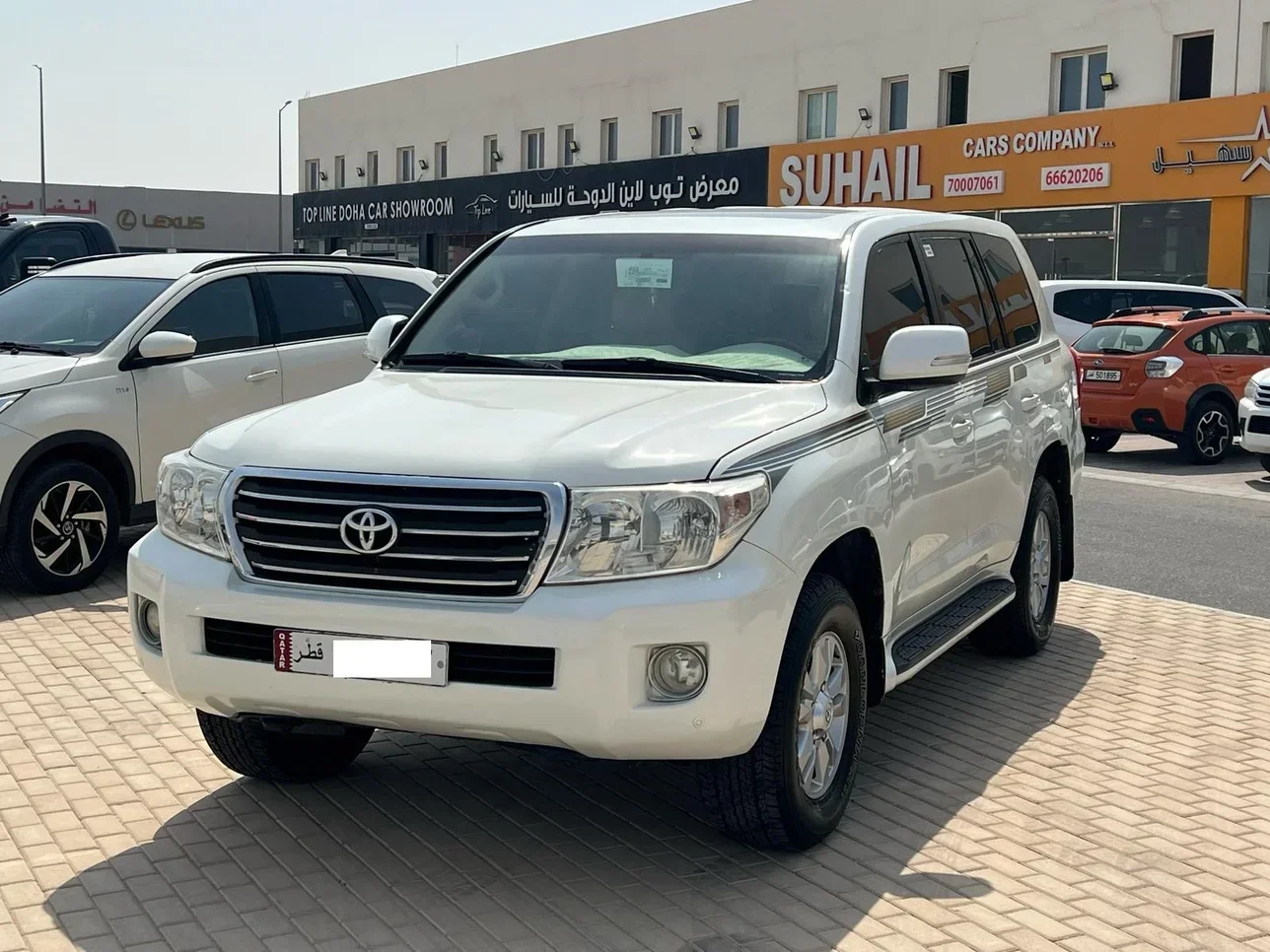 Toyota  Land Cruiser  GX  2012  Automatic  264,000 Km  6 Cylinder  Four Wheel Drive (4WD)  SUV  White