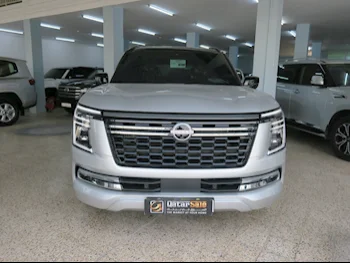 Nissan  Patrol  Platinum turbo  2025  Automatic  2,000 Km  6 Cylinder  Four Wheel Drive (4WD)  SUV  White  With Warranty