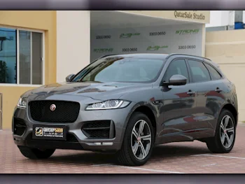  Jaguar  F-Pace  R Sport  2018  Automatic  62,000 Km  4 Cylinder  Four Wheel Drive (4WD)  SUV  Gray  With Warranty