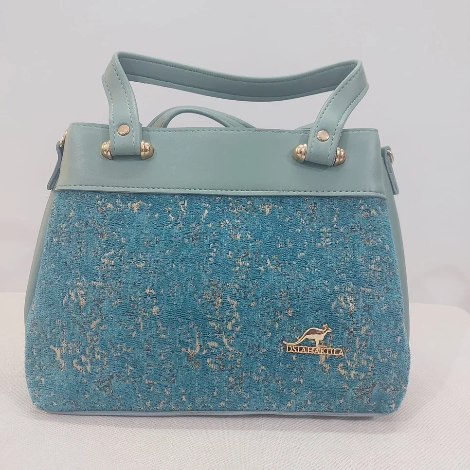 Purses  - Blue  - Faux Leather  - For Women