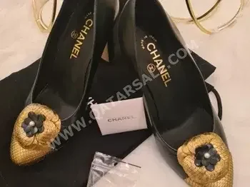 Shoes Chanel  Black Size 38  U.A.E.  Women