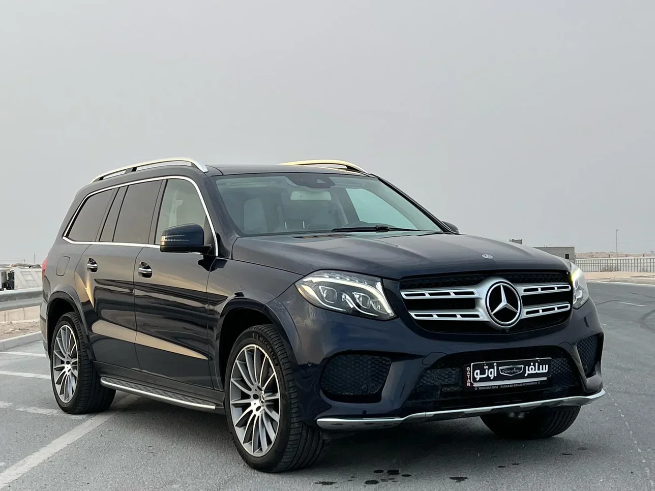 Mercedes-Benz  GLS  500  2018  Automatic  91,000 Km  8 Cylinder  Four Wheel Drive (4WD)  SUV  Blue