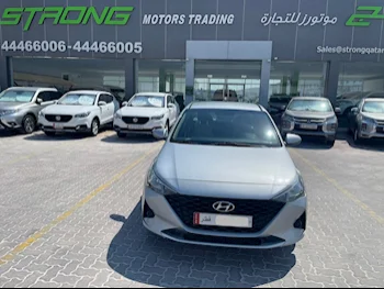 Hyundai  Accent  2021  Automatic  70,000 Km  4 Cylinder  Front Wheel Drive (FWD)  Sedan  Silver