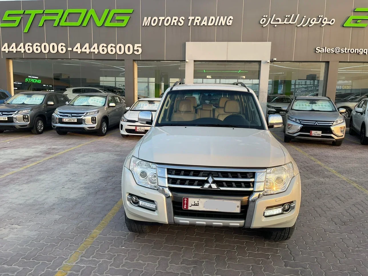 Mitsubishi  Pajero  2020  Automatic  47,000 Km  6 Cylinder  Four Wheel Drive (4WD)  SUV  White