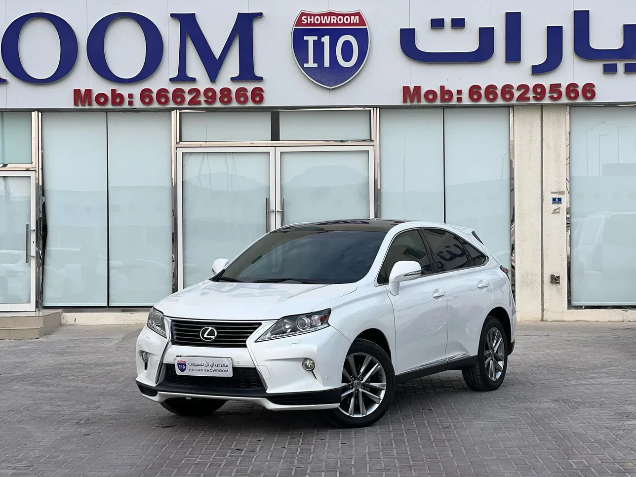 Lexus  RX  350  2014  Automatic  105,000 Km  6 Cylinder  Four Wheel Drive (4WD)  SUV  White