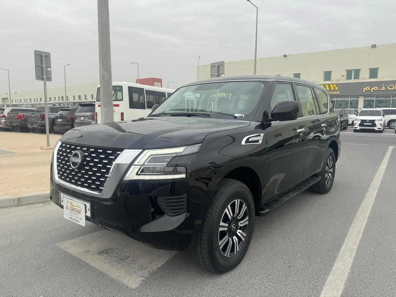 Nissan  Patrol  XE  2023  Automatic  71,000 Km  6 Cylinder  Four Wheel Drive (4WD)  SUV  Black