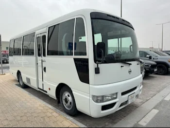 Nissan  Civilian  2021  Manual  490 Km  4 Cylinder  Rear Wheel Drive (RWD)  Van / Bus  White