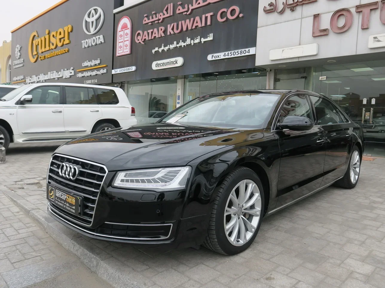 Audi  A8  L  2017  Automatic  40,000 Km  6 Cylinder  All Wheel Drive (AWD)  Sedan  Black