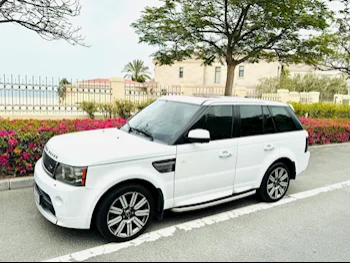 Land Rover  Range Rover  Sport Autobiography  2012  Automatic  189,000 Km  8 Cylinder  Four Wheel Drive (4WD)  SUV  White