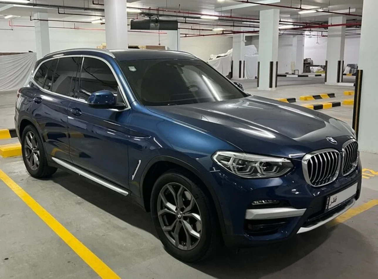 BMW  X-Series  X3 30i  2021  Automatic  21,000 Km  4 Cylinder  All Wheel Drive (AWD)  SUV  Blue  With Warranty