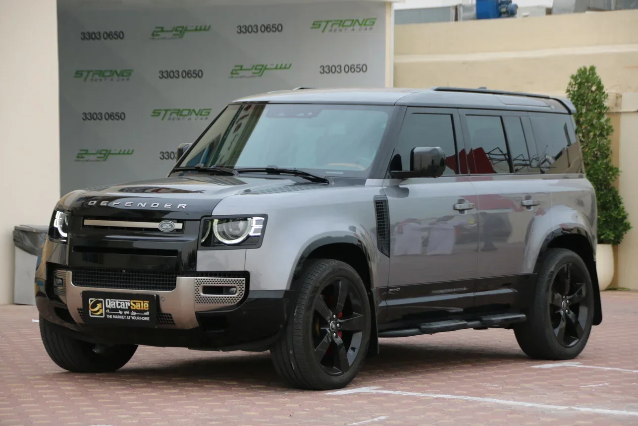 Land Rover  Defender  110 X  2022  Automatic  71,000 Km  6 Cylinder  Four Wheel Drive (4WD)  SUV  Gray  With Warranty