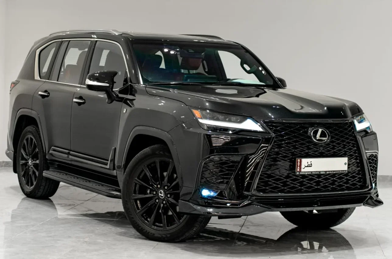 Lexus  LX  600 F Sport  2024  Automatic  18,000 Km  6 Cylinder  Four Wheel Drive (4WD)  SUV  Black  With Warranty