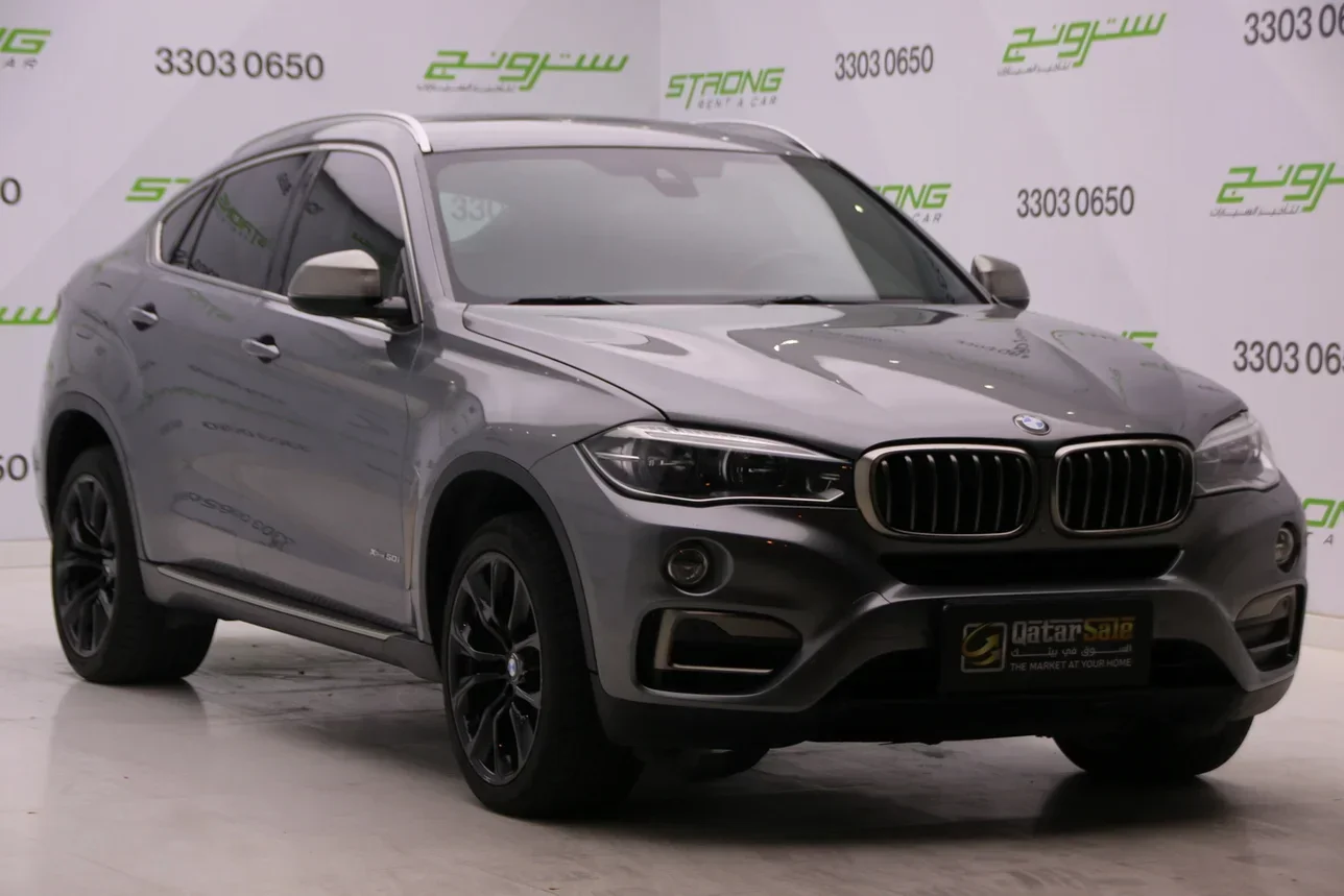 BMW  X-Series  X6 50i  2015  Automatic  149,000 Km  8 Cylinder  Four Wheel Drive (4WD)  SUV  Gray