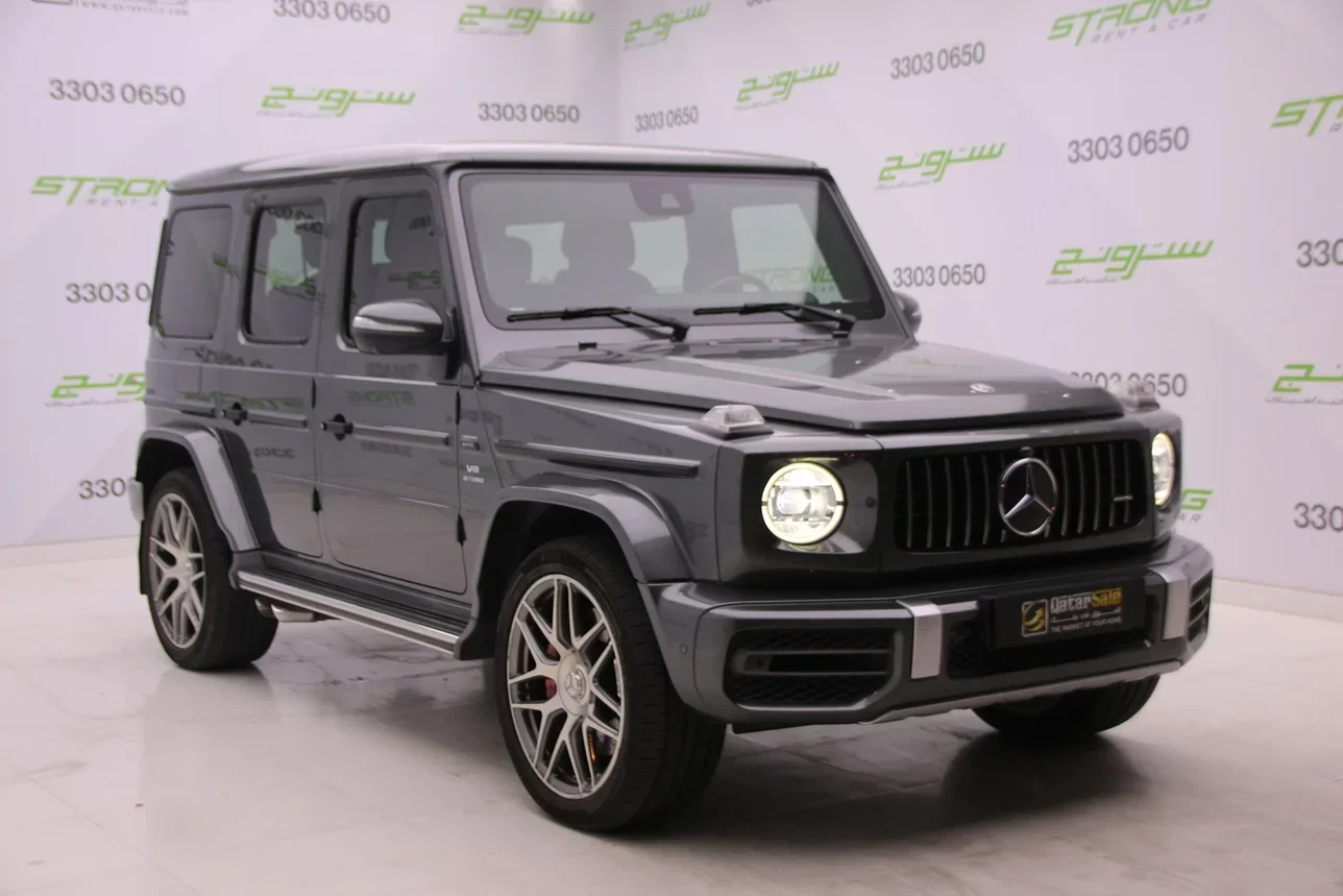 Mercedes-Benz  G-Class  63 AMG  2019  Automatic  90,000 Km  8 Cylinder  Four Wheel Drive (4WD)  SUV  Gray