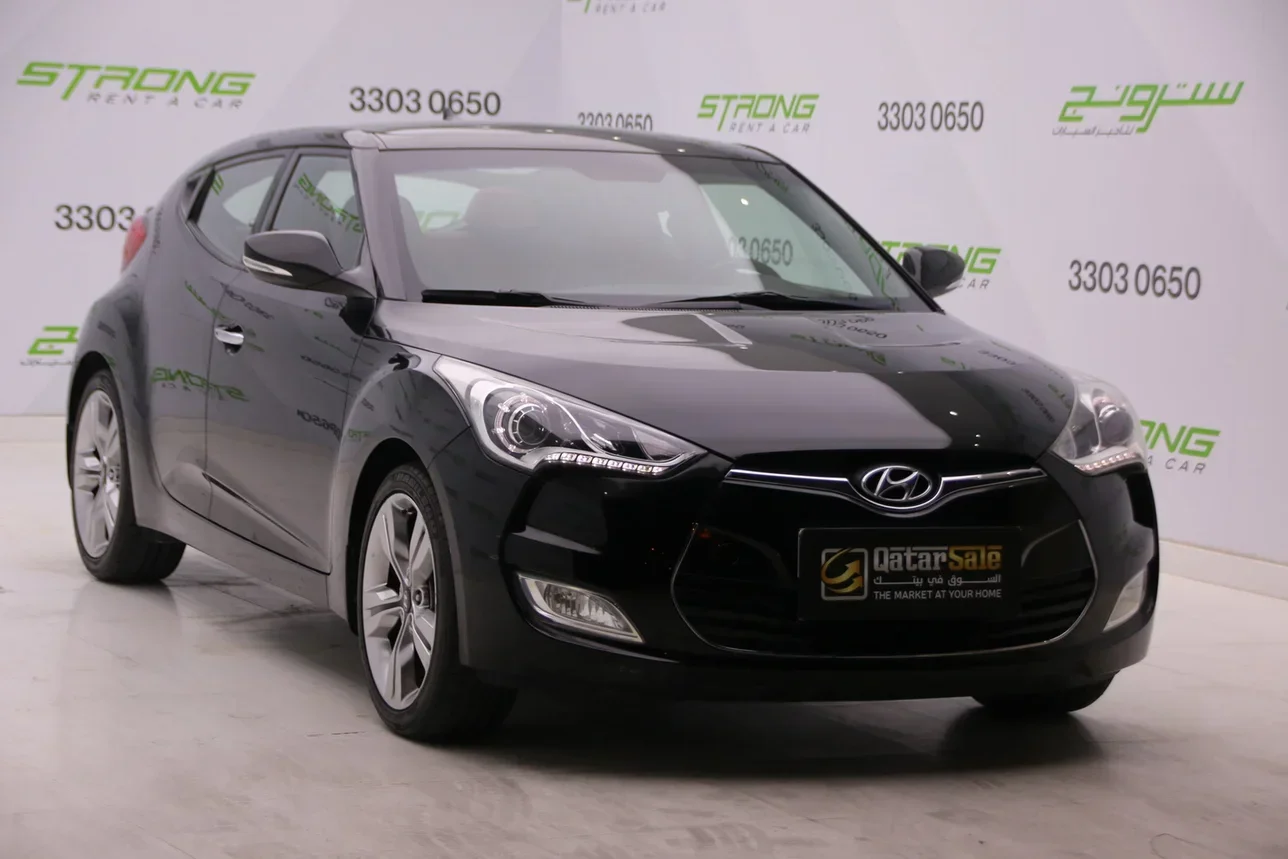 Hyundai  Veloster  2015  Automatic  18,000 Km  4 Cylinder  Front Wheel Drive (FWD)  Hatchback  Black