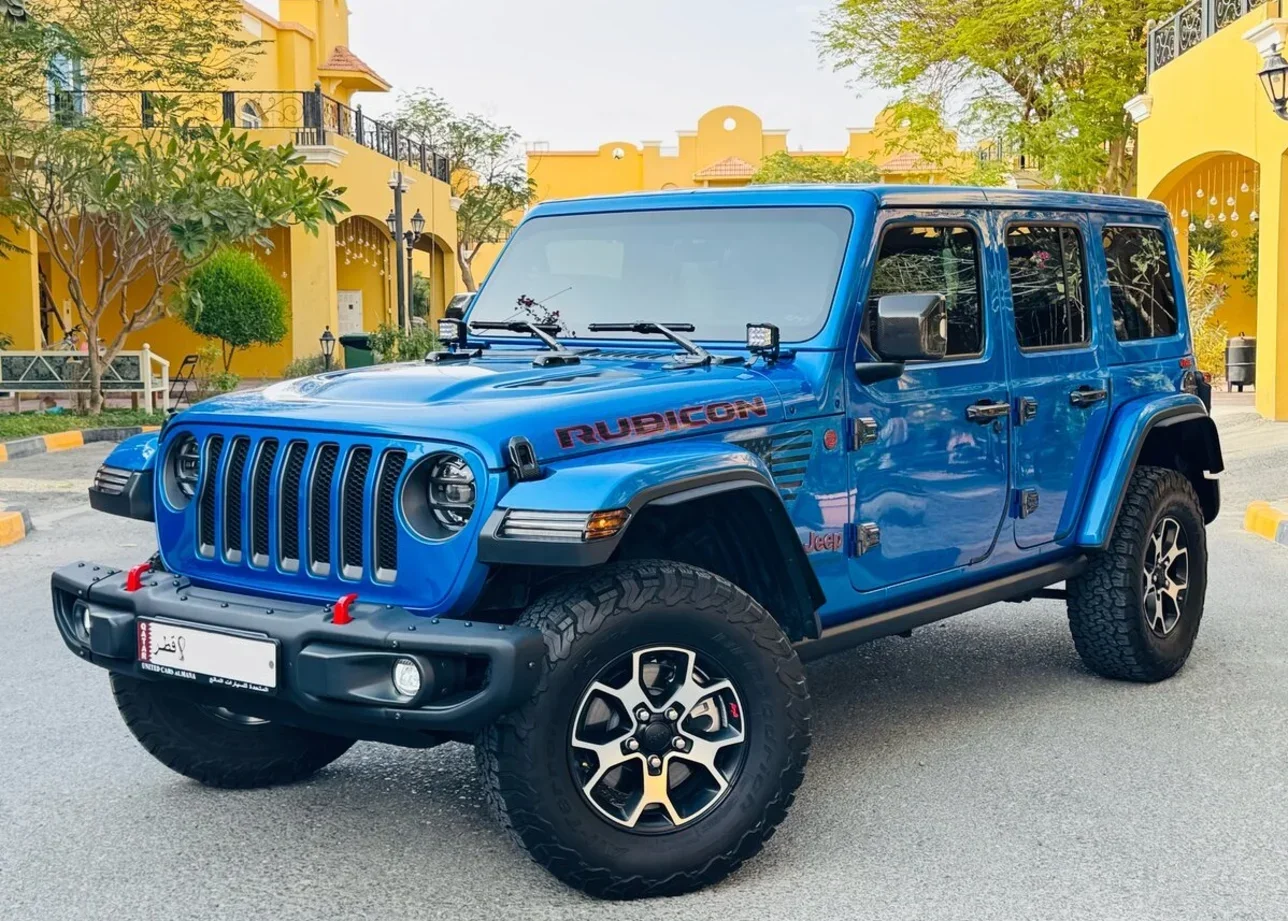 Jeep  Wrangler  Rubicon  2022  Automatic  18,000 Km  6 Cylinder  Four Wheel Drive (4WD)  SUV  Blue  With Warranty