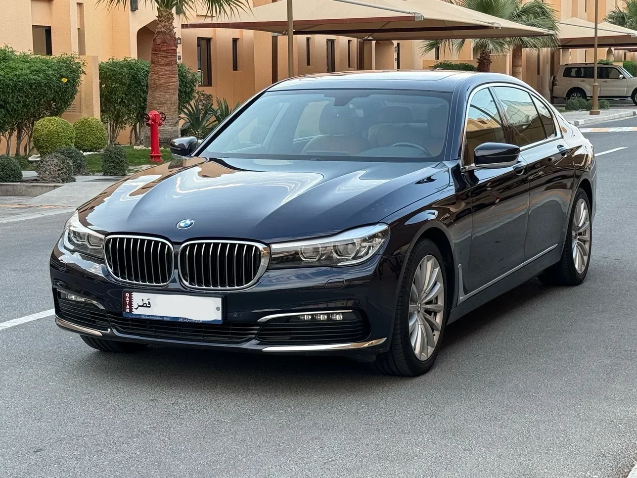 BMW  7-Series  730 Li  2018  Automatic  126,000 Km  4 Cylinder  Rear Wheel Drive (RWD)  Sedan  Blue