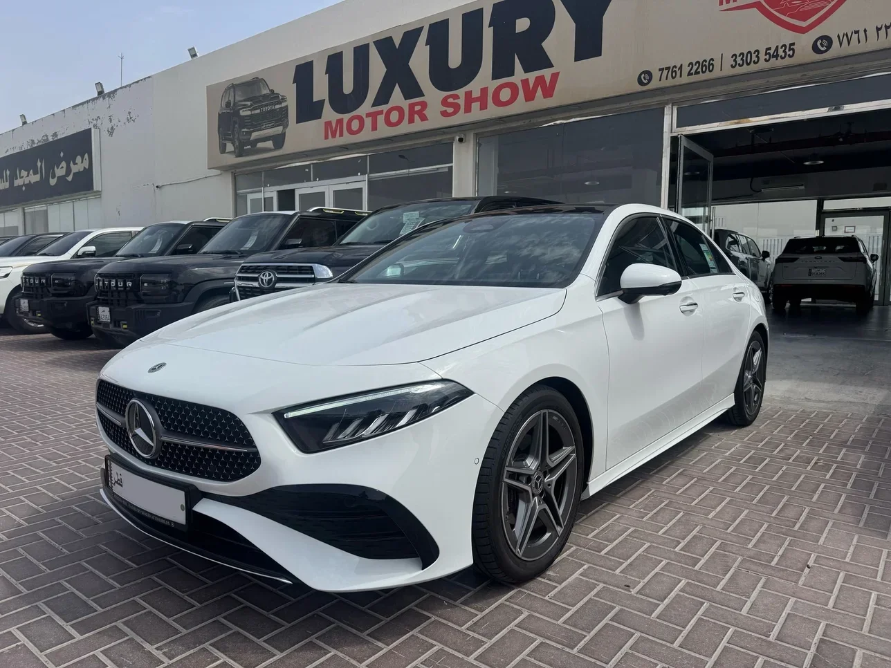 Mercedes-Benz  A-Class  200  2024  Automatic  1,000 Km  4 Cylinder  All Wheel Drive (AWD)  Sedan  White  With Warranty