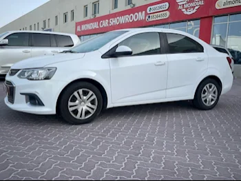 Chevrolet  Aveo  LS  2019  Automatic  163,000 Km  4 Cylinder  Front Wheel Drive (FWD)  Sedan  White