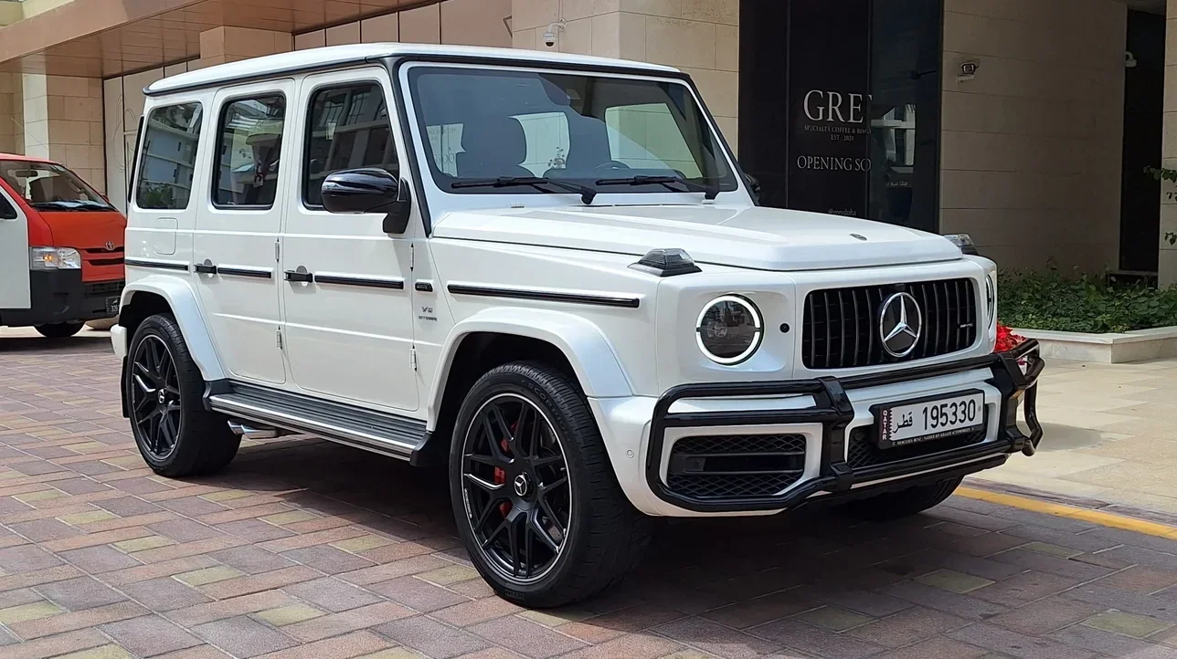 Mercedes-Benz  G-Class  63 AMG  2021  Automatic  110,000 Km  8 Cylinder  Four Wheel Drive (4WD)  SUV  White