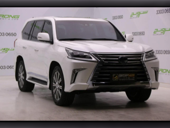 Lexus  LX  570  2016  Automatic  87,000 Km  8 Cylinder  Four Wheel Drive (4WD)  SUV  White
