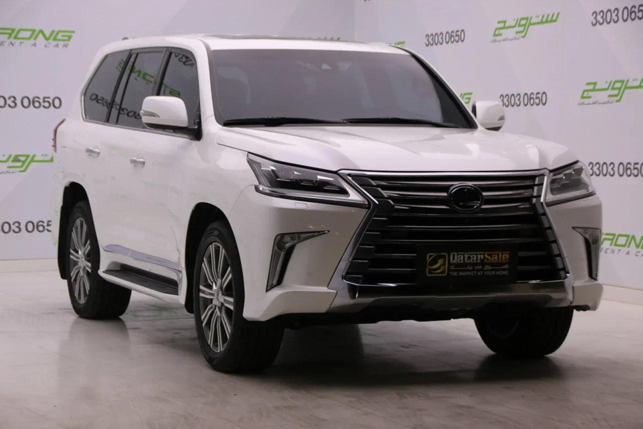 Lexus  LX  570  2016  Automatic  87,000 Km  8 Cylinder  Four Wheel Drive (4WD)  SUV  White
