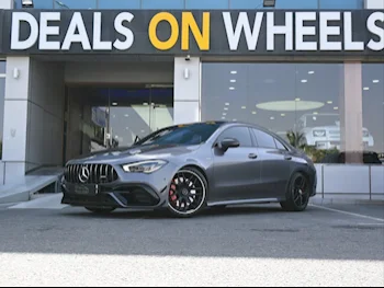 Mercedes-Benz  CLA  45 S AMG  2022  Automatic  30,000 Km  4 Cylinder  Four Wheel Drive (4WD)  Sedan  Gray  With Warranty