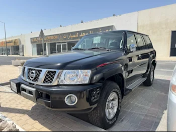 Nissan  Patrol  Safari  2023  Automatic  93,000 Km  6 Cylinder  Four Wheel Drive (4WD)  SUV  Black  With Warranty