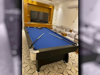 Blue  Billiard Table