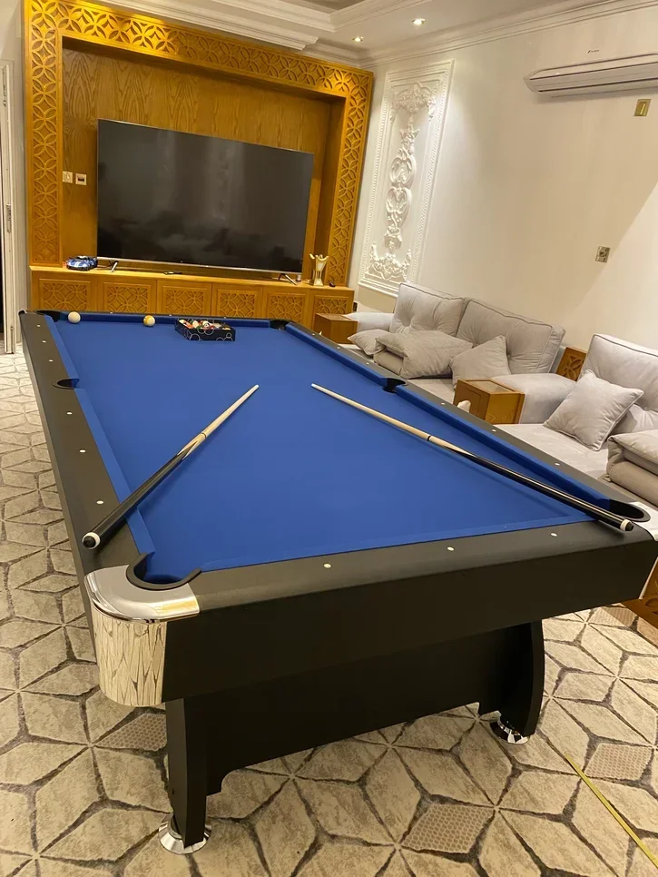 Blue  Billiard Table