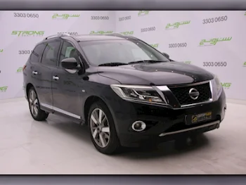 Nissan  Pathfinder  2015  Automatic  152,000 Km  6 Cylinder  Four Wheel Drive (4WD)  SUV  Black