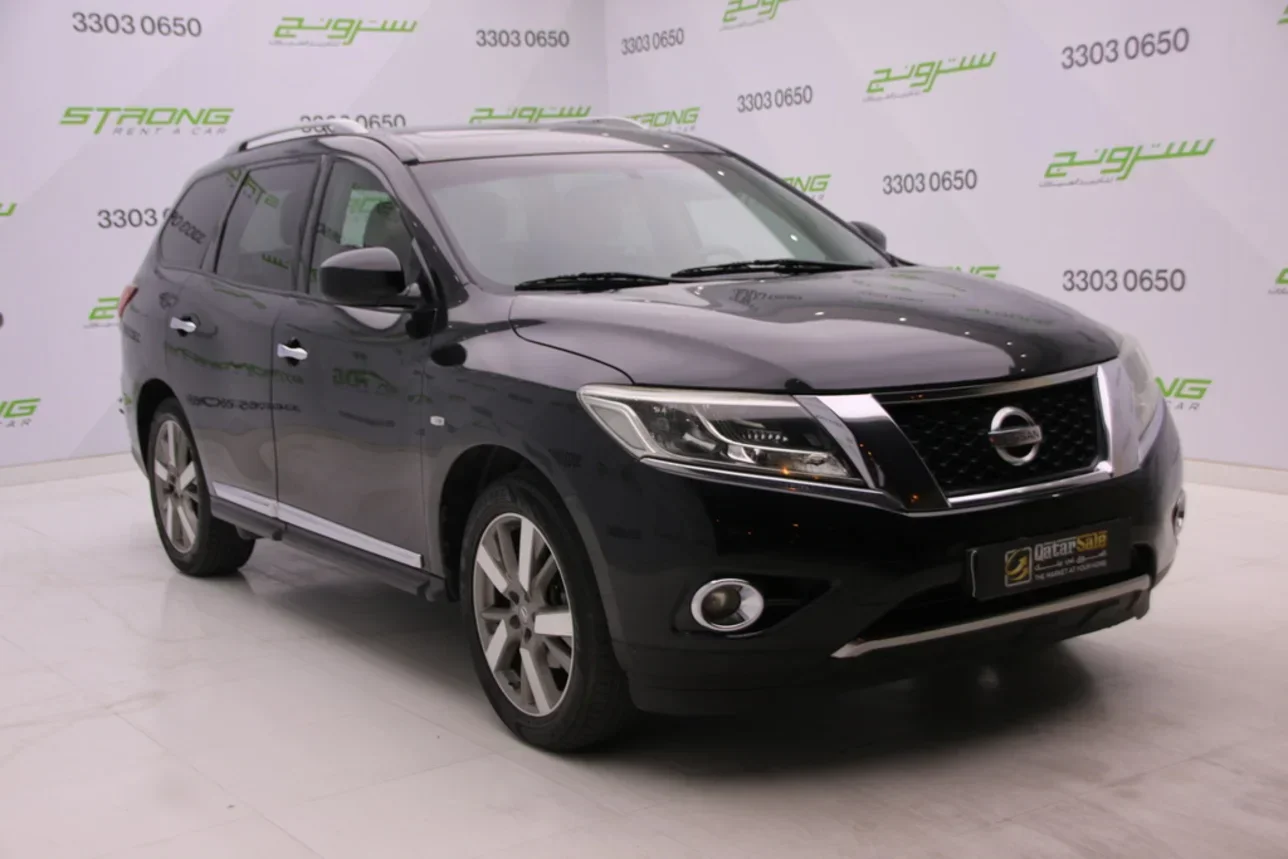 Nissan  Pathfinder  2015  Automatic  152,000 Km  6 Cylinder  Four Wheel Drive (4WD)  SUV  Black