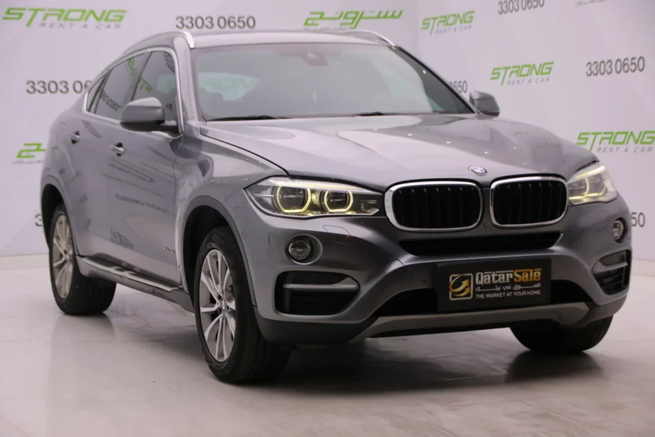 BMW  X-Series  X6  2015  Automatic  300,000 Km  6 Cylinder  Four Wheel Drive (4WD)  SUV  Gray