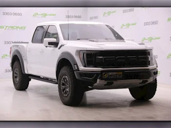 Ford  Raptor  2022  Automatic  60,000 Km  6 Cylinder  Four Wheel Drive (4WD)  Pick Up  White  With Warranty