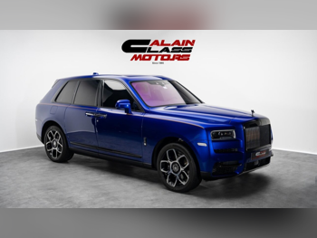 Rolls-Royce Cullinan Black Badge 2024 Automatic 4,400 Km 12 Cylinder Four Wheel Drive (4WD) SUV Blue
