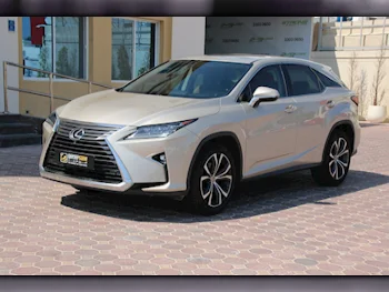 Lexus  RX  350  2017  Automatic  89,000 Km  6 Cylinder  Four Wheel Drive (4WD)  SUV  Gold