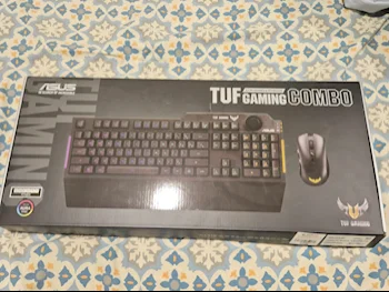 Keyboards - Asus  - Black  - Keyboard & Mouse  - Wired