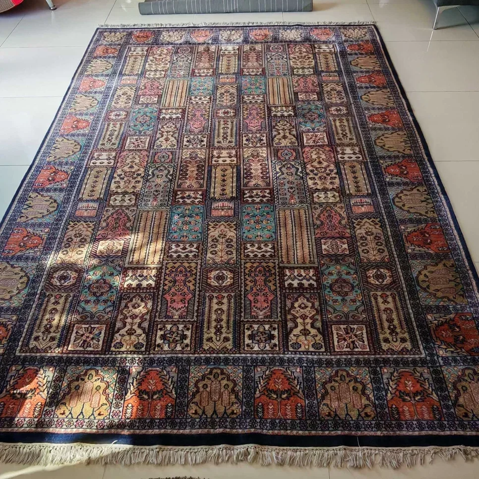 Rugs Cotton  Medium  Custom  India  Rectangle  Living Room