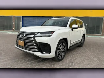 Lexus  LX  600  2023  Automatic  0 Km  6 Cylinder  Four Wheel Drive (4WD)  SUV  White  With Warranty