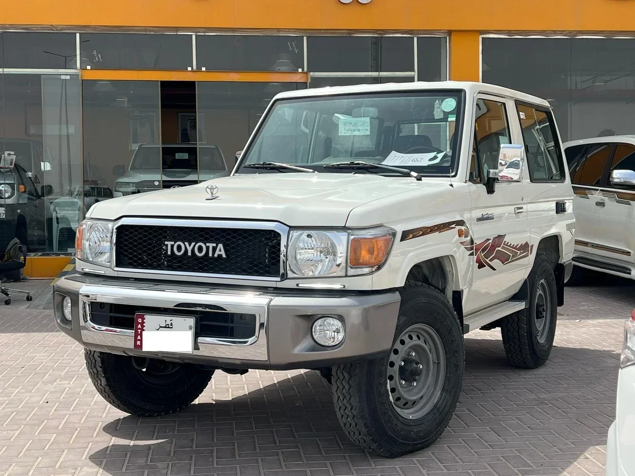 Toyota  Land Cruiser  LX  2023  Manual  0 Km  6 Cylinder  Four Wheel Drive (4WD)  Pick Up  White  With Warranty