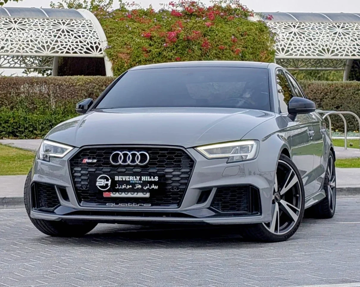 Audi  RS  3  2017  Automatic  118,965 Km  5 Cylinder  Rear Wheel Drive (RWD)  Sedan  Gray Nardo