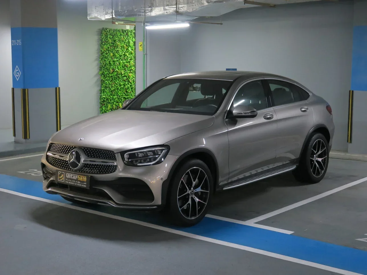 Mercedes-Benz  GLC  300  2021  Automatic  17,000 Km  4 Cylinder  Four Wheel Drive (4WD)  SUV  Silver  With Warranty