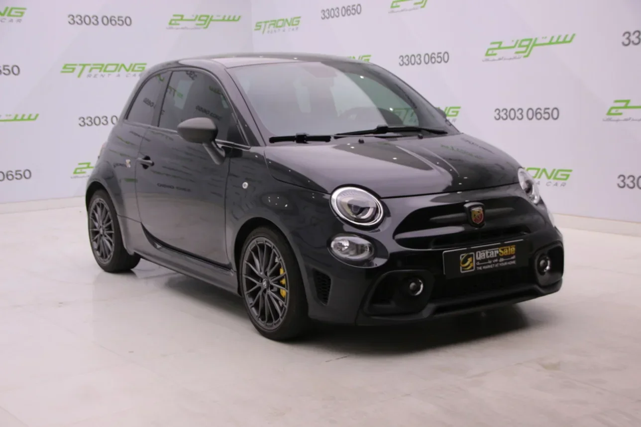 Fiat  695  Abarth  2023  Automatic  34,000 Km  4 Cylinder  Front Wheel Drive (FWD)  Hatchback  Black  With Warranty