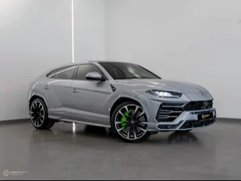 Lamborghini  Urus  2019  Automatic  76,800 Km  8 Cylinder  Four Wheel Drive (4WD)  SUV  Silver  With Warranty