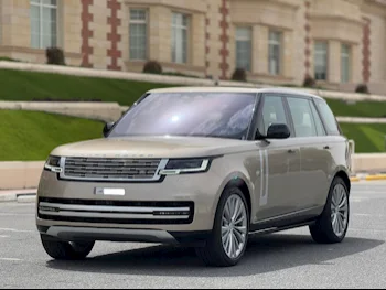 Land Rover  Range Rover  Vogue First Edition  2022  Automatic  25,000 Km  8 Cylinder  Four Wheel Drive (4WD)  SUV  Gold  With Warranty