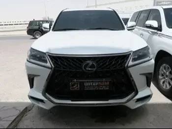 Lexus  LX  570 S Black Edition  2019  Automatic  50,000 Km  8 Cylinder  Four Wheel Drive (4WD)  SUV  White  With Warranty