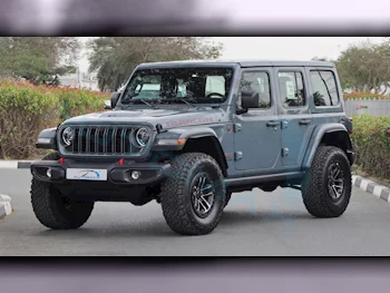 Jeep  Wrangler  Rubicon  2025  Automatic  0 Km  4 Cylinder  Four Wheel Drive (4WD)  SUV  Gray  With Warranty