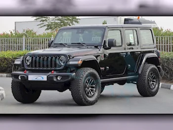 Jeep  Wrangler  Rubicon  2025  Automatic  0 Km  4 Cylinder  Four Wheel Drive (4WD)  SUV  Black  With Warranty