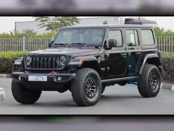 Jeep  Wrangler  Rubicon  2025  Automatic  0 Km  4 Cylinder  Four Wheel Drive (4WD)  SUV  Black  With Warranty